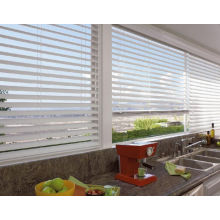 High Profile Metal Headrail Wooden Blinds (SGD-W-5620)